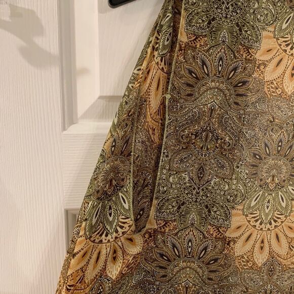 Sheer Soft Scarf Drape Vest One Size - Picture 3 of 4